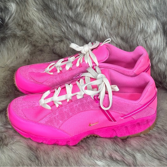 Women's Jacquemus x Nike Humara Pink Flash Sneaker | Women's Size 11 - Picture 3 of 8